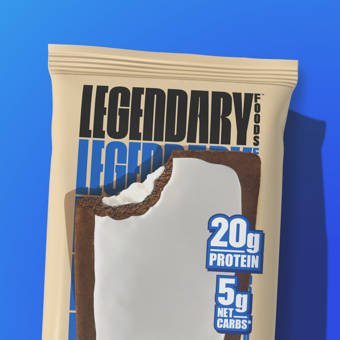 cookies & cream protein pastry with 20 grams of protein