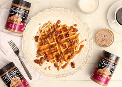 Keto Waffles 🧇  Maria Emmerich's Pecan Pie Waffle Recipe (Adapted)