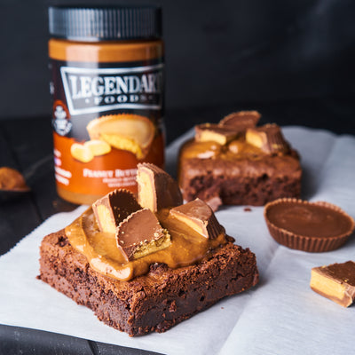 LEGENDARY FOODS Low Carb Peanut Butter Cup Brownies