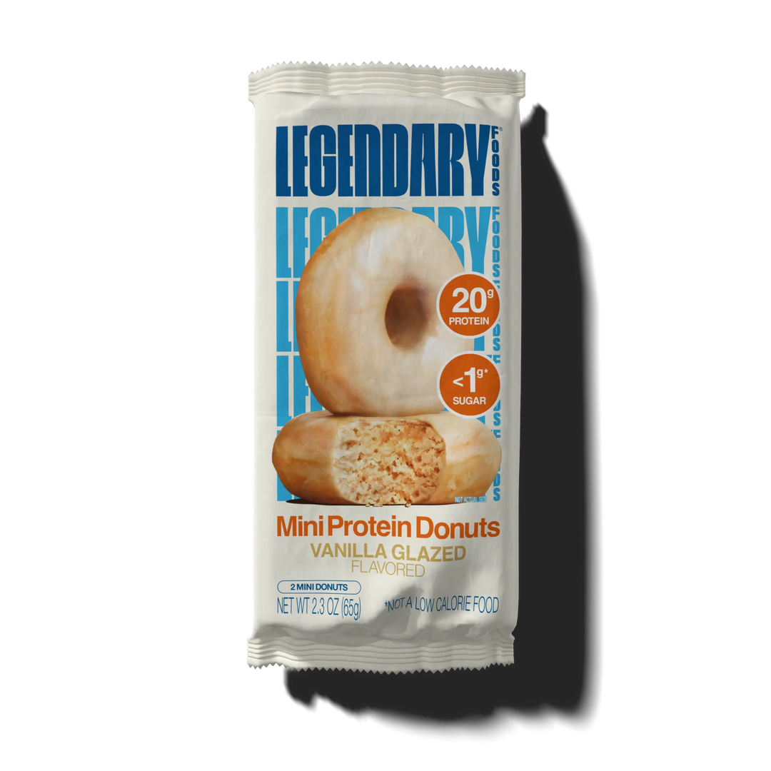 Eatlegendary Vanilla Glazed Protein Donuts