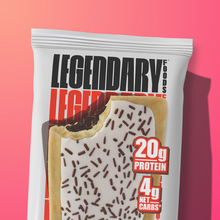 hot fudge sundae protein pastry with 20 grams of protein