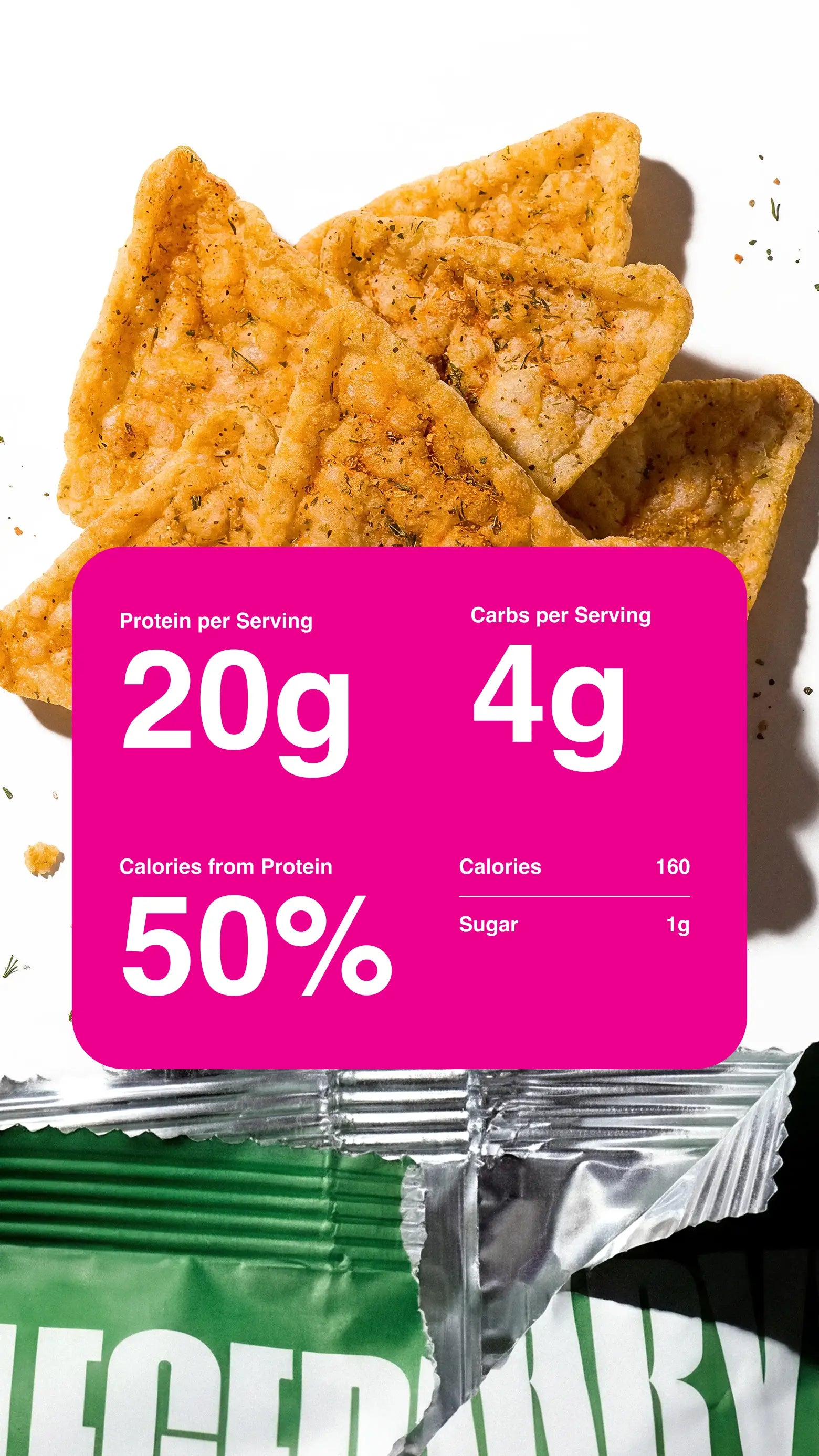 Jalapeño Cheddar Popped Protein Chips – Legendary Foods