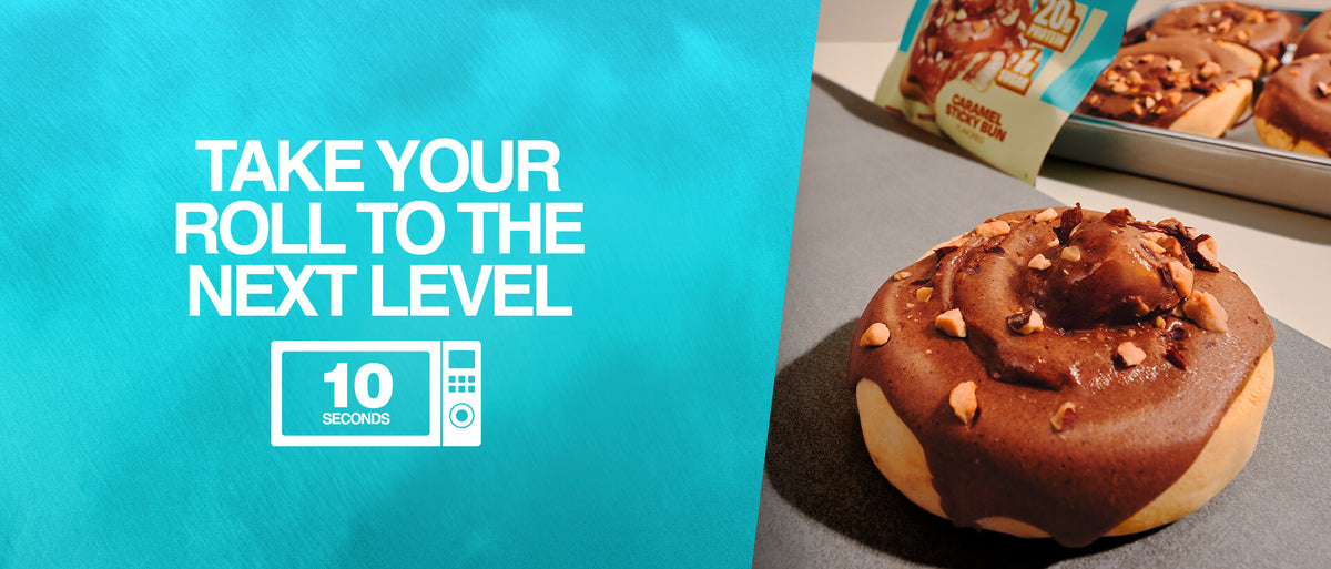 Caramel Sticky Bun Protein Sweet Roll Legendary Foods