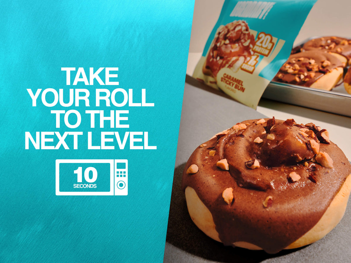 Caramel Sticky Bun Protein Sweet Roll Legendary Foods(00)