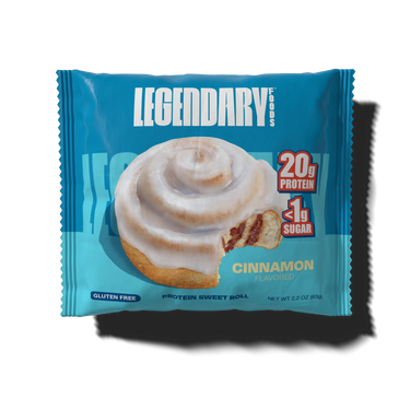 Package of Cinnamon protein sweet roll