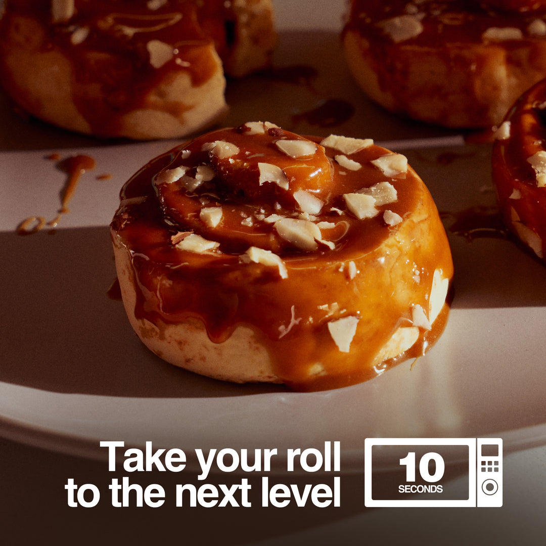 Caramel Sticky Bun Protein Sweet Roll